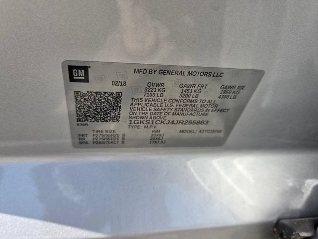 2018 GMC Yukon Denali