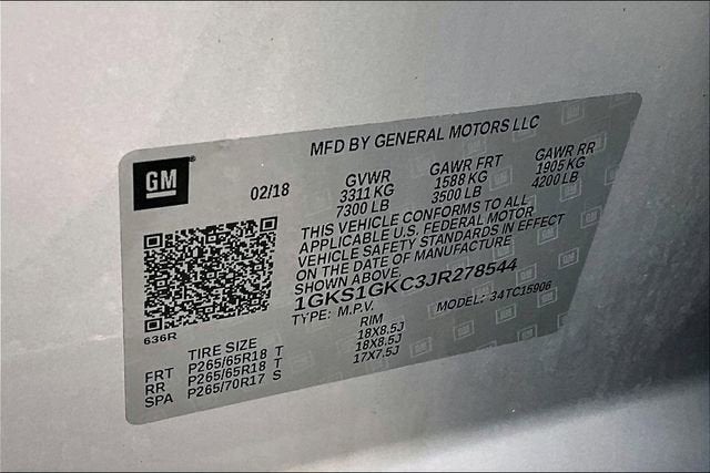 2018 GMC Yukon XL SLT