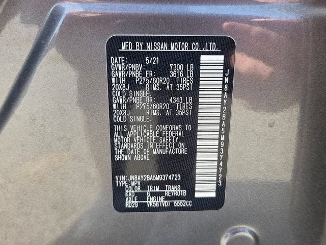 2021 Nissan Armada SL