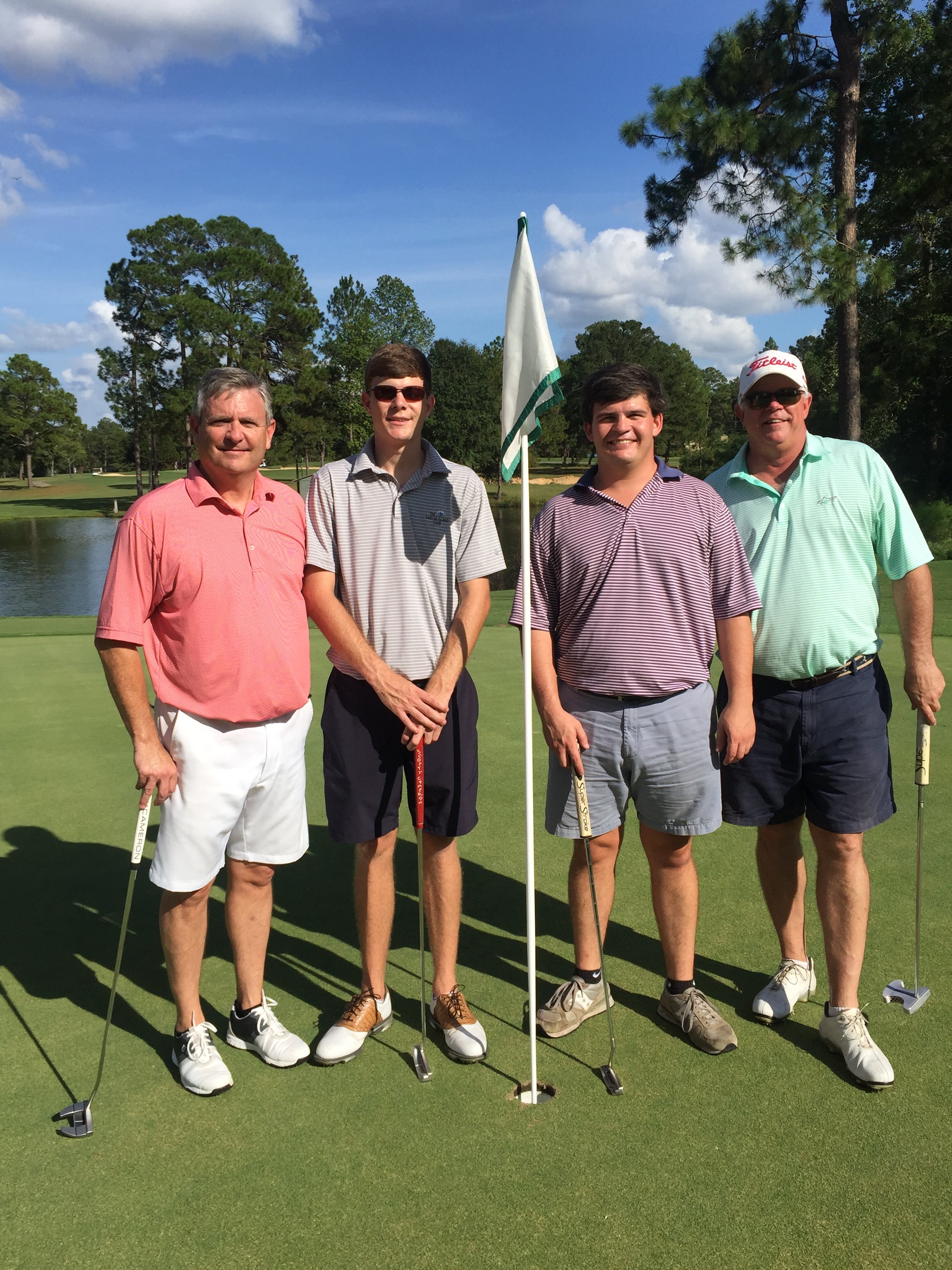 Prince Toyota participating in a Tifton-Tift County Chamber of Commerce golf event