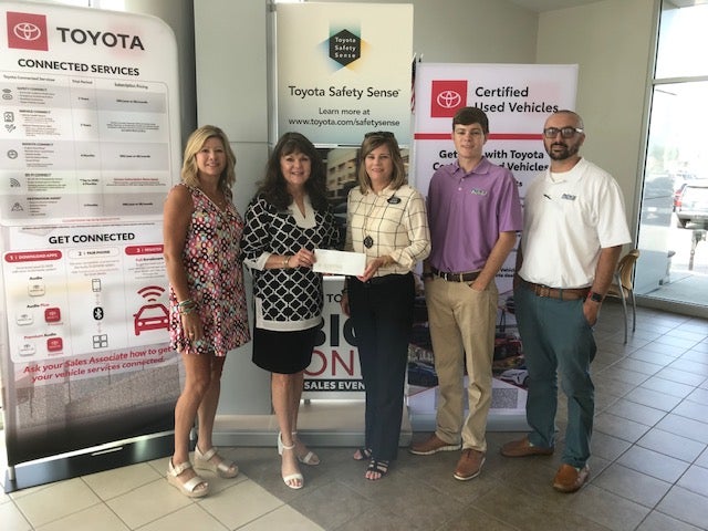 Prince Toyota community support for Ruth's Cottage and The Patticake House