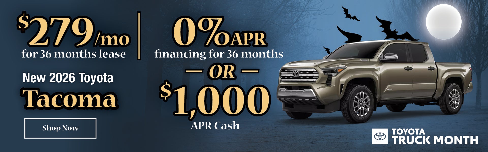 New 2026 Toyota Tacoma