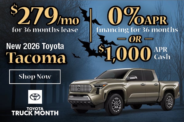 New 2026 Toyota Tacoma