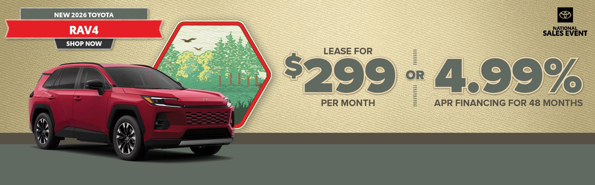New 2026 Toyota RAV4