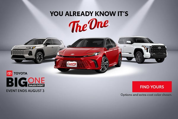 Prince Toyota Big One Sales Event