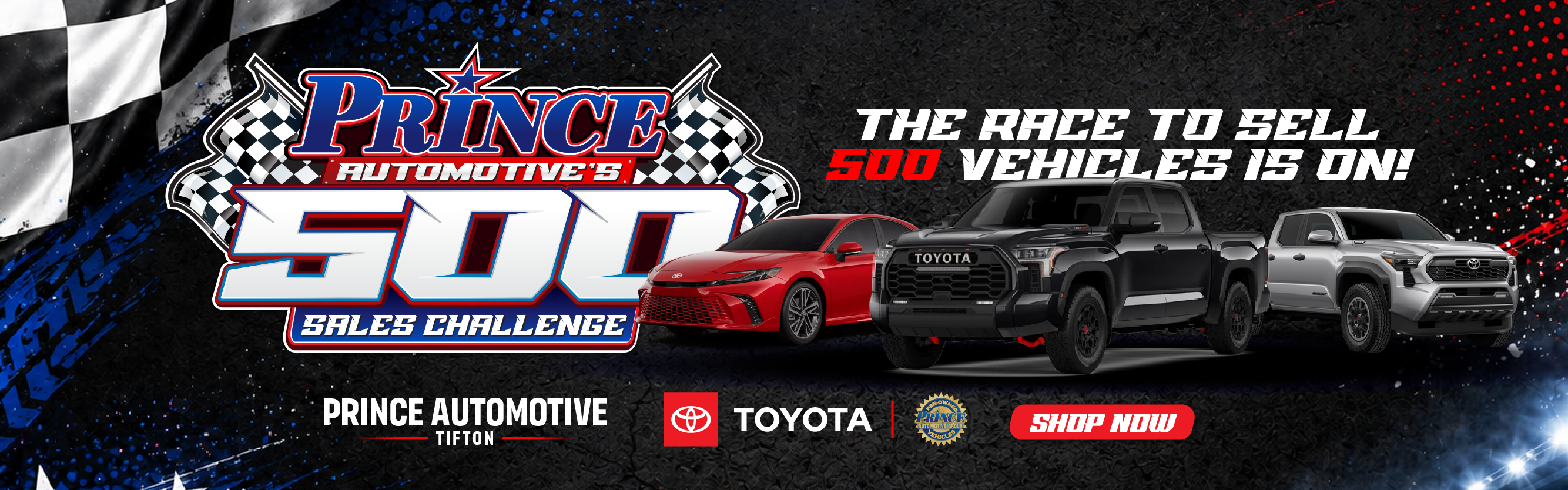 Prince 500 Sales Challenge