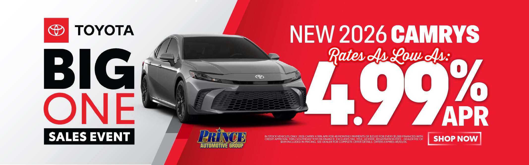 2026 CAMRY OFFERS