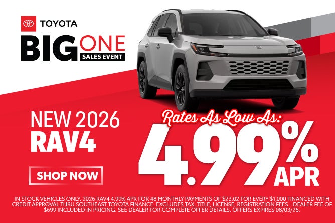 2026 RAV4 OFFERS