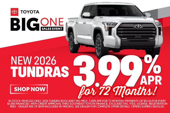 2026 TUNDRA OFFERS