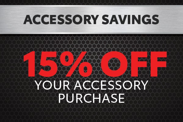 15% Off Accessories