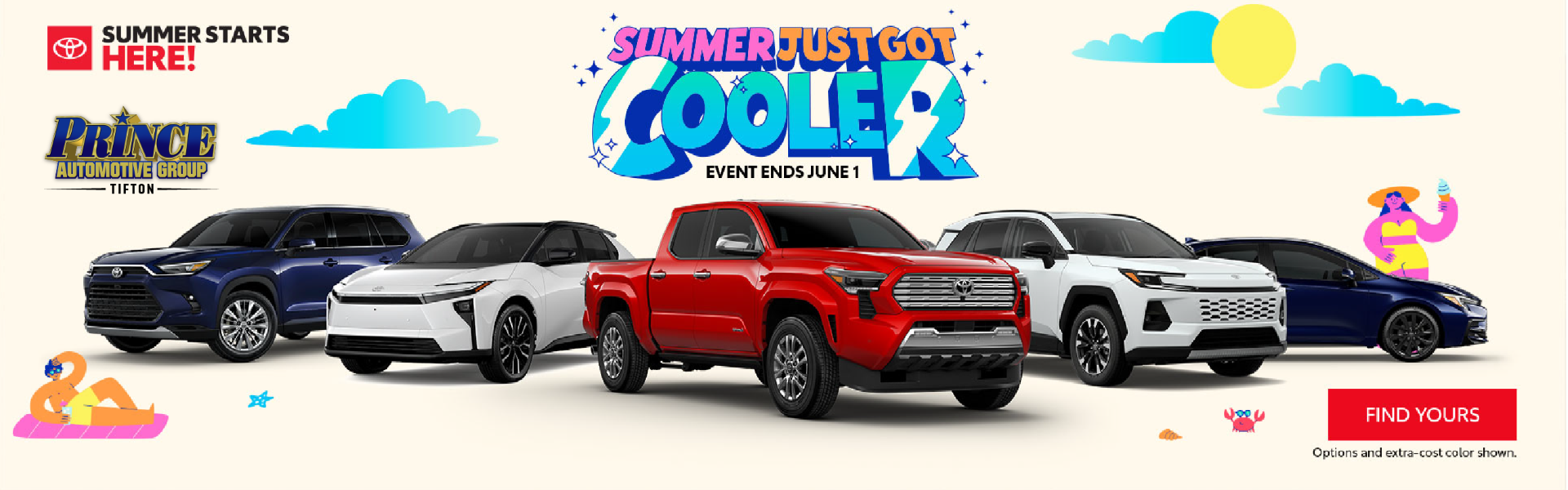 Prince Toyota Summer starts here!